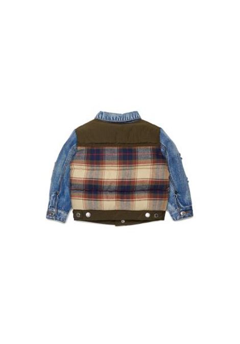 Giubbino con patch DSQUARED2 JUNIOR | DQ3490 D0AIADQ717